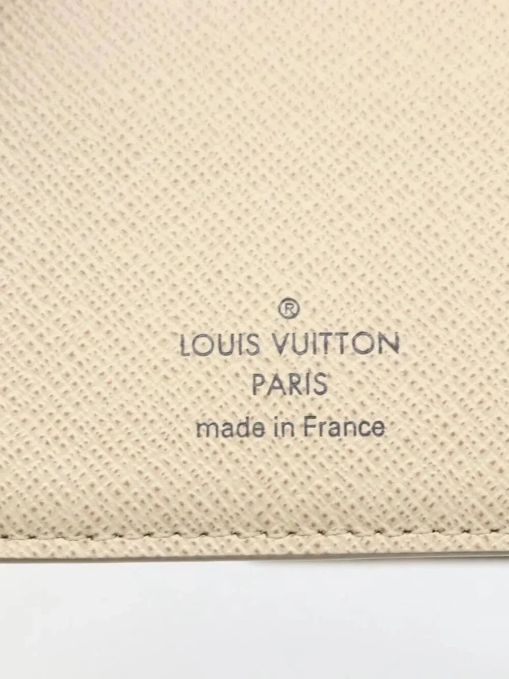 LOUIS VUITTON Damier Azur Agenda PM Day Planner Cover R20706 LV Auth 156116V